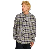 Billabong Coastline Long Sleeve Shirt Vert M Homme