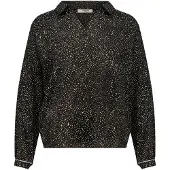 Deeluxe Chemisier 'Nessili' beige / noir