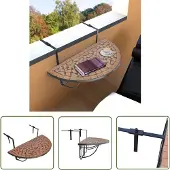The Living Store Table suspendue pour balcon Mosaïque Terracotta