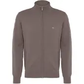 Fynch&Hatton Sfpk212 Full Zip Sweater Beige XL Homme