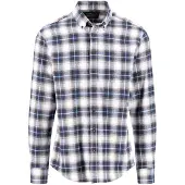 Fynch&Hatton 15095560 Long Sleeve Shirt Bleu M Homme