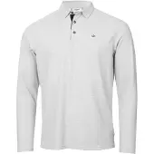 Calvin Klein Golf Bayard Long Sleeve Polo Gris M Homme
