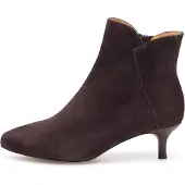 Woden Saga Zip S Heel Booties Marron EU 36 Femme