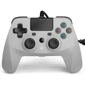 Ginza.se Manette filaire Pad 4S CAMO pour PS4 3 mètres grise