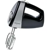 Grundig Black Line HM 5040 - Batteur à main - 300 W - Noir/Acier inoxydable