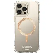 Skinarma Etui Saido Iphone 16 Pro 6.3 Chargement magnétique Szampański/Champagne