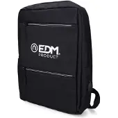 EDM Sac à Dos Bureau Noir élégant, Fonctionnel Et Polyvalent Pour Le Travail. -