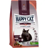 Happy Cat Sterilised Saumon atlantique 10 kg pour chats stérilisés
