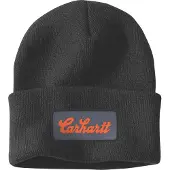 Carhartt Knit Cuffed Beanie Noir