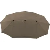 Happy Garden Parasol double 2,7x4,6m LINAI taupe