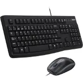 Logitech Desktop MK120 - ensemble clavier et souris - espagnol