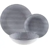 Versa Vaisselle Bleu Porcelaine 18 pièces