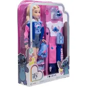 JAKKS Pacific Stitch University Lily 4Ever Modepuppe, 25 cm