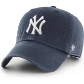 47 Casquette 'Brand New York Yankees MLB Clean Up Cap' bleu foncé