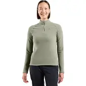 Odlo Rigi Half Zip Fleece Vert S Femme