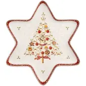 Sans marque Bol de fête de Noël Winter Bakery Delight 37 cm