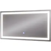 Vicco Miroir mural Miral Verre 80x40cm avec éclairage frontal, Model 55493