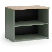 Vicco Meuble TV Wido Vert 60x50cm avec 2 compartiments, Model 56608