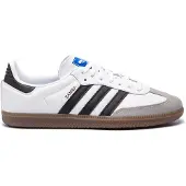 Adidas Baskets basses 'Samba' gris / noir / blanc