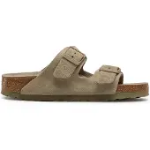 Birkenstock Mules Arizona Soft Footbed hommes - Kaki - 43
