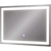 Vicco Miroir mural Miral Verre 60x40cm avec éclairage frontal, Model 55488