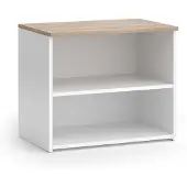 Vicco Meuble TV Wido Blanc/Sonoma 60x50cm avec 2 compartiments, Model 56263