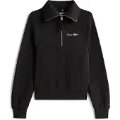 Tommy Hilfiger Sweat-shirt 'Classic' noir / blanc