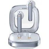 WEKOME VB09 Série Cyerin - Casque d'écoute Bluetooth sans fil V5.3 TWS avec étui de chargement (blanc)