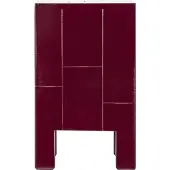House Doctor Table d'appoint Brick rouge