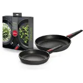 Woll Set de poêles 15241L + 15281L, Set de poêles et de casseroles, Noir