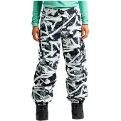 Burton Reserve 2l Relaxed Pants Blanc,Noir L Femme