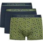 Emporio Armani Boxers bleu marine / vert