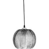 Bloomingville | Suspension Adar, gris, verre | D22 x H20 cm | 82068390