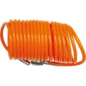 VOREL Tuyau pneumatique - - Spirale polyuréthane - 5x8 mm - 15 m - Flexible spiralé