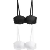 Next Soutien-gorge noir / blanc