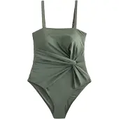Next Maillot de bain kaki