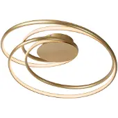 Lucide Lampe de plafond à design Sardana Curl Gold