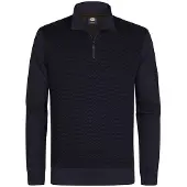 Petrol Industries M-3050-swc368 Half Zip Sweatshirt Noir 3XL Homme