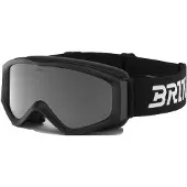 Briko Thunder Junior Ski Goggles Noir Silver Mirror/CAT2 Enfants