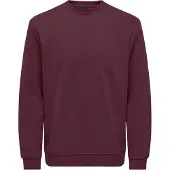 Only & Sons Sweat-shirt 'ONSConnor' lie de vin