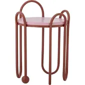 Bloomingville Table d'appoint Whimsica rouge