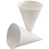 Papstar Gobelet pointu en papier de canne à sucrel