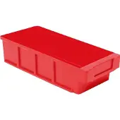LA-KA-PE Bac d'étagère VKB L300xL152xH83mm rouge Polypropylène