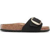 Birkenstock Mules Madrid Big Buckle femmes - Noir - 35