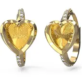 GUESS Mon Amour Jube04613 Earrings Doré Femme