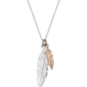 Elli Chaîne 'Feder' or rose / argent