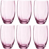 Leonardo Verre Long Drink Leonardo Poesia Rose 460ml (Lot de 6)