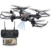 Gear2Play TR80514, 4 rotors, 0,7 MP, 30 m, noir