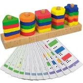 Andreu Toys ANDREU - Bloc de formes géographiques