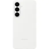 Samsung Coque en silicone Ultra Fine Blanc pour Galaxy S25 FE